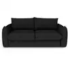 Image de Canapé convertible express 3 places en bouclette anthracite foncé icon 1CCS16BN