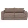 Image de Canapé convertible express 3 places en velours gaufré taupe icon 1CCS16VGTP