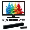 Image de Pack ANTARION TV LED 15.6 39cm Télévision HD + Barre de Son Compact Bluetooth
