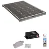 Image de Pack ANTARION Panneau solaire 160W camping car + Kit de pose solaire avec régulateur de charge MPPT