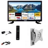 Image de Pack Antarion Tv Led 21.5" 54cm Téléviseur Full Hd Andoid Smart + Support Tv Camping
