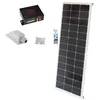 Image de Panneau solaire monocristallin - ANTARION - KIT 140W MPPT P10 - MPPT 10A - Câblage 5m - Boîtier étanche
