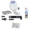 Image de Pack Antarion Parabole Camping-car Et Récepteur + Colle Adhésif Universel + Lingette