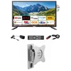Image de Pack Antarion Tv Led 21.5" 54cm Smart Connect Lecteur Dvd Intégré + Support Tv Campin