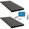 Image de PACK 2xANTARION BLACK BOOSTER 170W Seul Panneau solaire Camping Car + Kit de pose solaire avec Régul