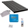 Image de Pack ANTARION BLACK BOOSTER Panneau Solaire 120W + Régulateur solaire VICTRON 220W 15A