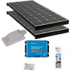 Image de Pack ANTARION BLACK BOOSTER 2x Panneaux Solaires 140W + Régulateur solaire VICTRON 30A