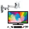 Image de Pack ANTARION TV LED 21.5 54cm Full HD 12V Camping-car + Support TV Double bras