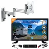 Image de Pack Antarion Tv Led 21.5" 54cm Téléviseur Full Hd Smart Tv + Support Tv Double Bras