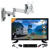 Image de Pack ANTARION TV LED 21.5 54cm Téléviseur Full HD Smart TV + Support TV Double Bras