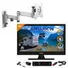 Image de Pack Antarion Tv Led 18.5" 47cm Téléviseur Hd 12v + Support Tv Double Bras
