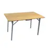Image de Soplair Table Plateau En Bambou 4 Personnes Pliable Camping Car