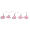 Image de Guirlande Lumineuse Enfant Nuage - L. 165 Cm - Rose