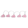 Image de Hello Kids - Guirlande lumineuse enfant Nuage - L. 165 cm - Rose