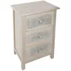 Image de Commode Ethnique Hina - L. 48 X H. 80 Cm - Gris