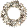 Image de Couronne De Noël En Bois Et Branches