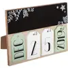 Image de Calendrier De L'avent En Bois Cadre - Marron
