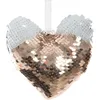 Image de Décoration Pour Sapin De Noël Sequin - Coeur