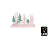 Image de Décoration De Noël À Poser En Bois Renne Forest Deco - Beige Et Vert