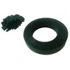Image de Toilinux - Kit de lamelle occultante PVC avec clip de fixation de 50 m pour grillage rigides - Vert