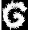 Image de Lot 2x Guirlande De Noël Plumes Boa - 1,80 M - Blanc