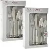 Image de Lot De 2 Ménagères Orba - 48 Couverts - En Acier Inoxydable - Argent