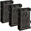 Image de Lot De 3 Ménagères Shadow En Acier Inoxydable - 48 Couverts - Noir