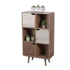 Image de Bibliothèque Baobab En Mdf 6 Casiers - L.60 Cm X H.35 Cm - Marron