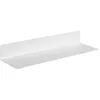 Image de Toilinux - Etagère murale 1 tablette en métal - L.50cm x H.7cm - Blanc
