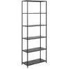 Image de Bibliothèque 5 Niveaux En Métal - H.185 Cm - Noir