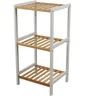 Image de Etagère 3 Niveaux En Bois - Marron Et Banc