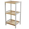 Image de Urban Living - Etagère 3 niveaux en bois - Marron et banc