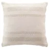 Image de Douceur dintérieur - Coussin déhoussable ALTHA - Coton jacquard - 40 x 40 cm - Ecru