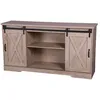 Image de Urban Living - Buffet New York 2 portes coulissantes - Marron