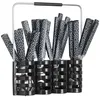 Image de Five Simply Smart - Ménagère 24 pièces avec rack - Noir
