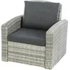 Image de Fauteuil De Salon De Jardin En Résine Tressée Polynesia