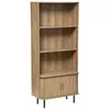 Image de Atmosphera - Bibliothèque 2 portes Colva en bois - Marron