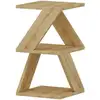 Image de Bout De Canapé Zig Zag En Bois