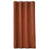Image de Douceur dintérieur - Rideau à oeillets en bouclette unie BELI - 140 x 240 cm - Terracotta
