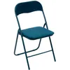 Image de Chaise Pliante Effet Velours