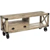 Image de Atmosphera - Meuble TV 1 porte en manguier SILAS - Beige