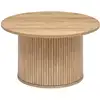 Image de Table À Café En Bois Colva - Diam 70 Cm - Marron