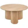 Image de Table Basse Design En Bois Aliona - Marron