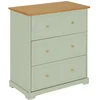 Image de Commode 3 Tiroirs En Bois Mohea - Vert Céladon
