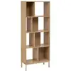 Image de Bibliothèque en bois tasso - marron