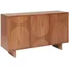 Image de Buffet 3 Portes En Bois Massif Nanda - Marron