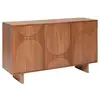 Image de Buffet 3 portes en bois massif nanda - marron