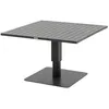Image de Hespéride - Table de jardin relevable carrée en aluminium SALIMIA - Graphite