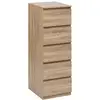 Image de Chiffonnier 5 tiroirs dolo - beige