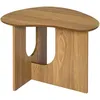 Image de Table D'appoint Asymétrique En Bois Calypso - Beige